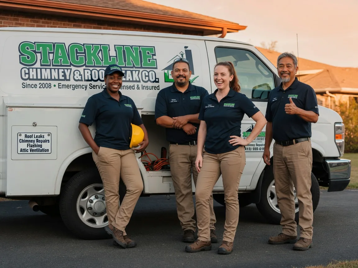 Chimney flashing repair company in Eddyville, IA
